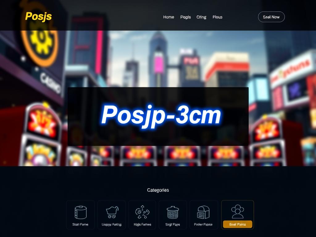 Posjp-33.com: Situs Slot Online Resmi Gacor Anti Blokir 2025