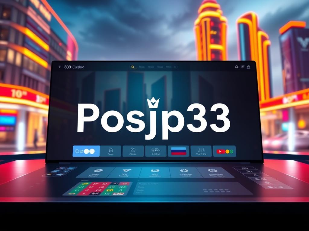 Posjp33 Casino: Platform Casino Online Terpercaya & Anti Blokir
